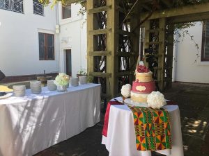 ghana wedding cake